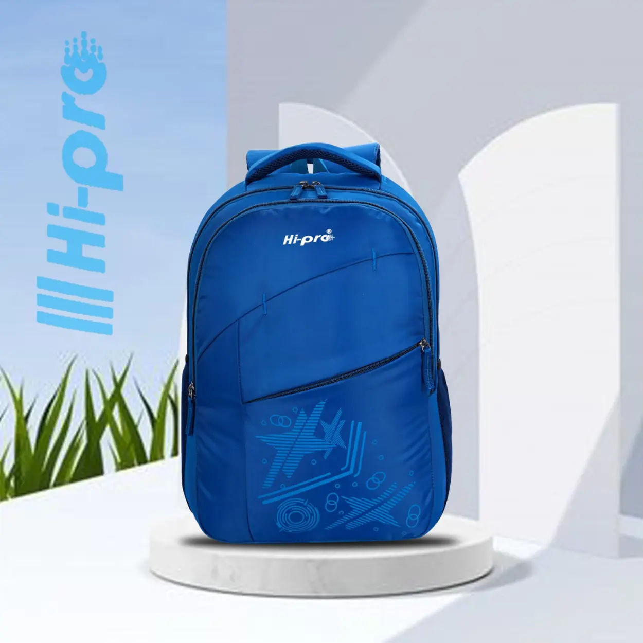 AeroPulse Blue Backpack