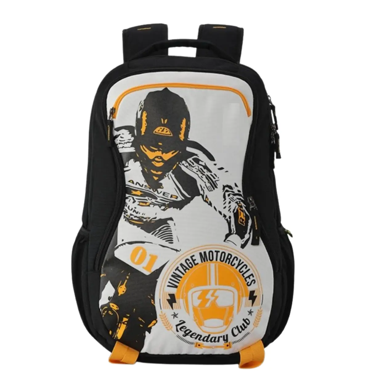 Rider-Inspired Adventure School Bag